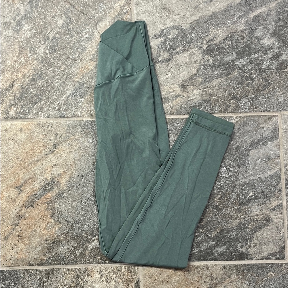 OFFLINE by Aerie, Real Me Hi-Rise Crossover 7/8 Legging, Green, Size XS